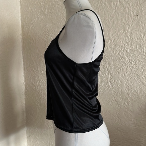Tadashi Black Camisole Tank Top Lining Medium - Picture 2 of 8